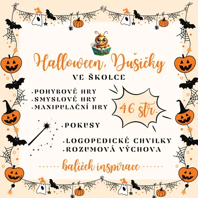 Balíček inspirace: HALLOWEEN A DUŠIČKY