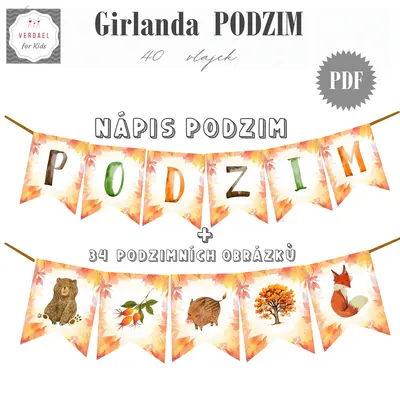 GIRLANDA PODZIM
