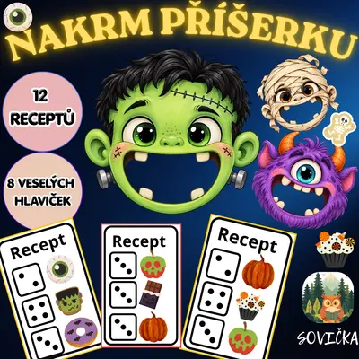 NAKRM PŘÍŠERKU! 👻 | 8 HLAVIČEK + 12 RECEPTŮ