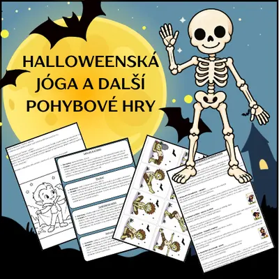 HALLOWEENSKÁ JÓGA A DALŠÍ POHYBOVÉ HRY