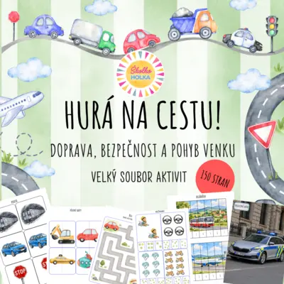 Hurá na cestu! - Bezpečnost a doprava - Velký soubor aktivit
