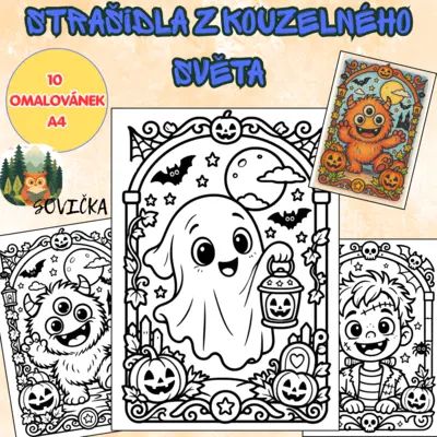 👻STRAŠIDLA Z KOUZELNÉHO SVĚTA👻