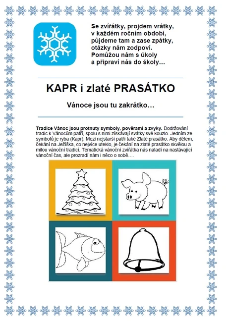 Se zvířátky projdem vrátky... KAPR i ZLATÉ PRASÁTKO