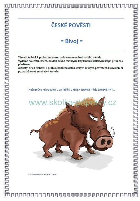ČESKÉ POVĚSTI - O Bivojovi 