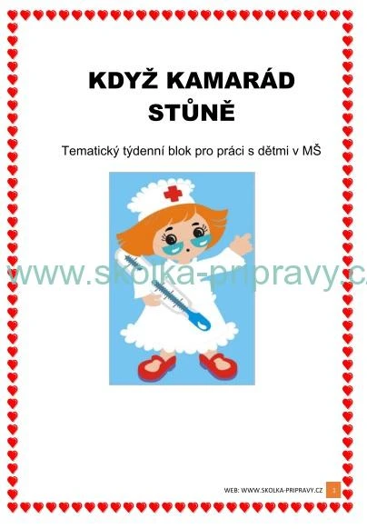 Tématický blok - KDYŽ KAMARÁD STŮNĚ