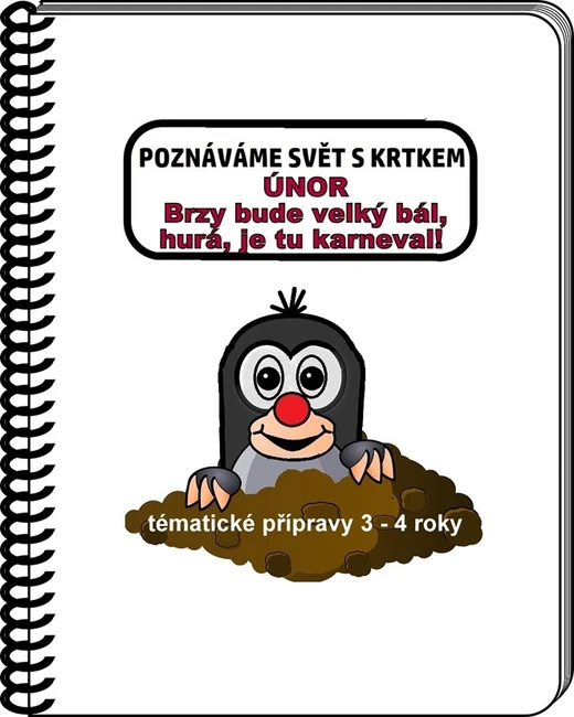 Měsíční blok POZNÁVÁME SVĚT S KRTKEM - ÚNOR