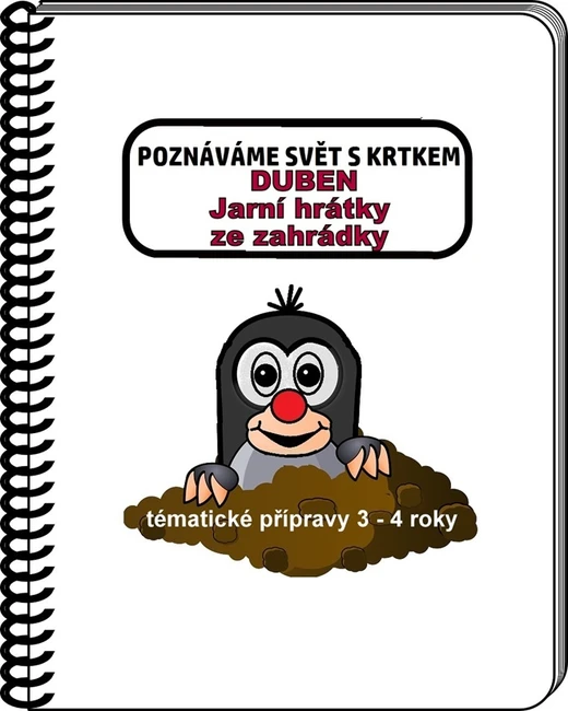 Měsíční blok POZNÁVÁME SVĚT S KRTKEM - DUBEN