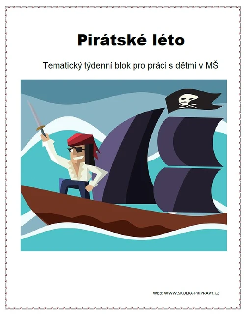 Tématický blok - PIRÁTSKÉ LÉTO