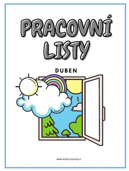 PRACOVNÍ LISTY na DUBEN (zdarma)