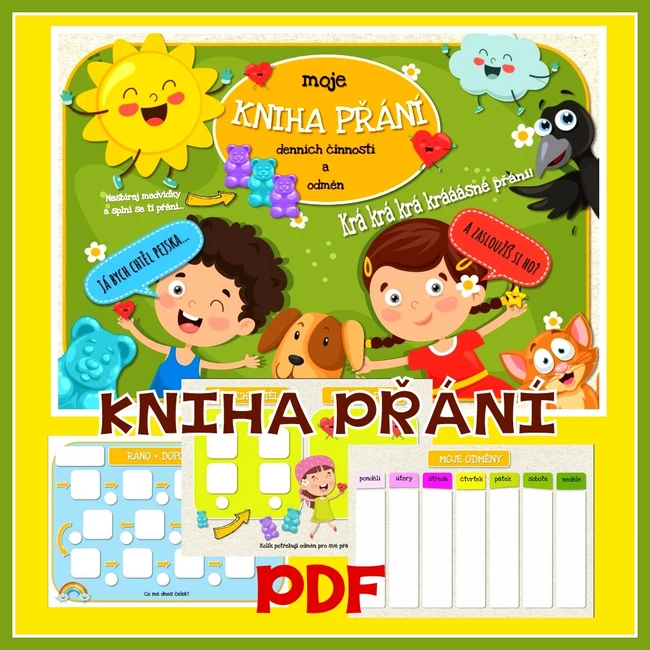 Kniha přání, denních činností a odměn (REŽIM)