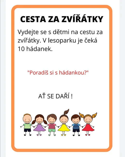 CESTA ZA ZVÍŘÁTKY- STEZKA