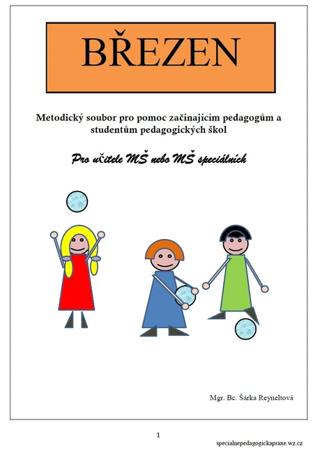 Metodické soubory pro MŠ I MŠ speciální (PDF) - BŘEZEN