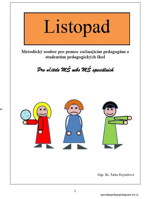 Metodické soubory pro MŠ I MŠ speciální (PDF) - LISTOPAD