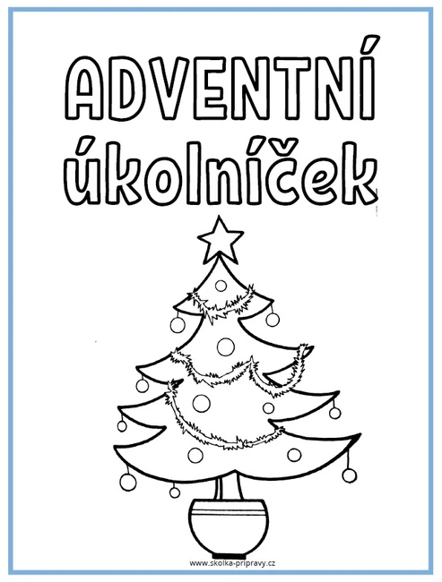 Adventní úkolníček