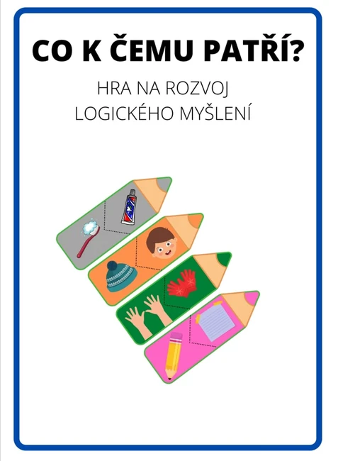 CO k čemu patří-pastelky