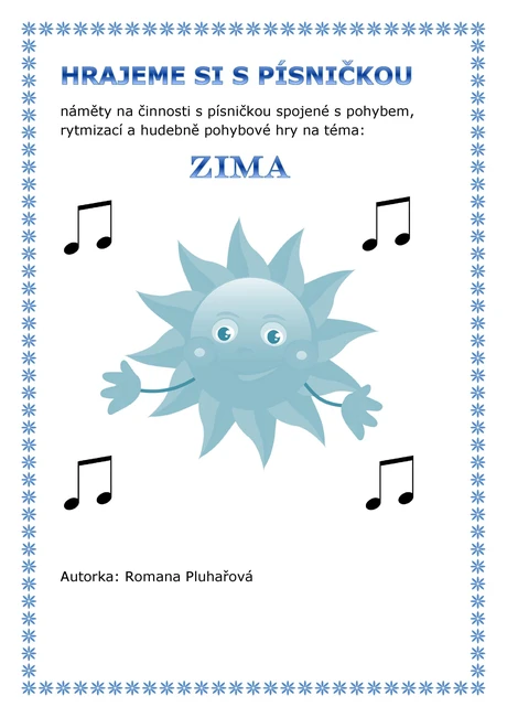 Hrajeme si s písničkou - Zima