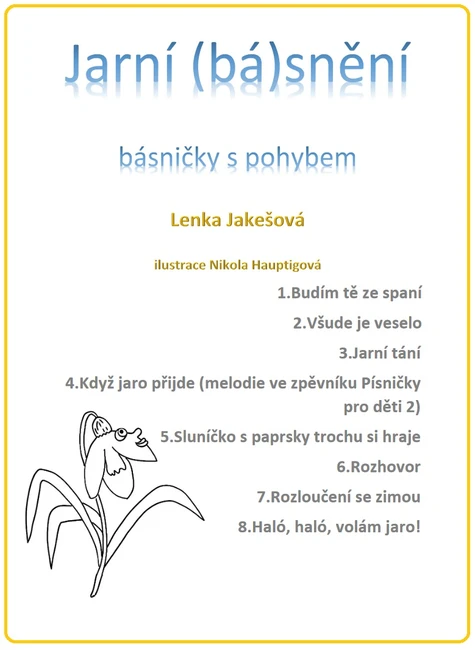 Výukový materiál Jarní (bá)snění