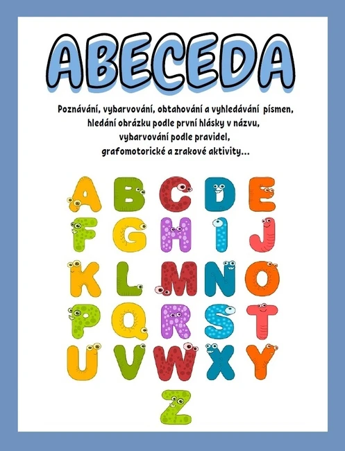 Pracovní listy - ABECEDA
