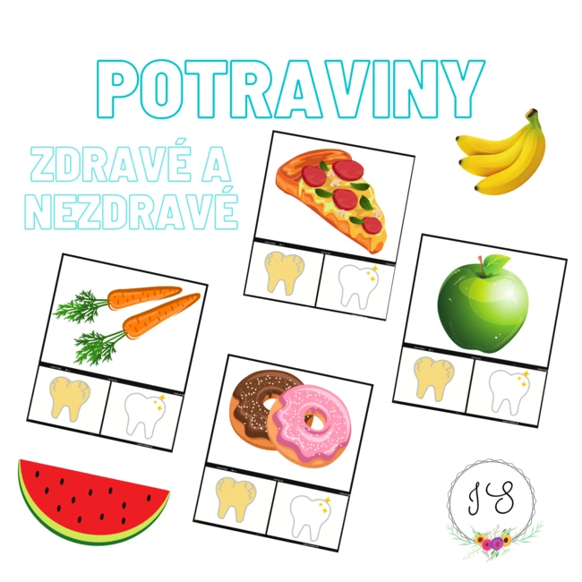 Zdravé a nezdravé potraviny