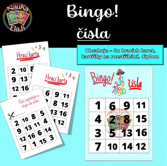 BINGO! ČÍSLA 