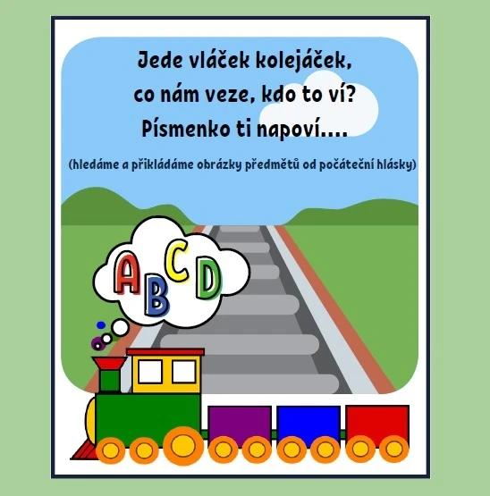 KOLEJÁČEK - počáteční hláska