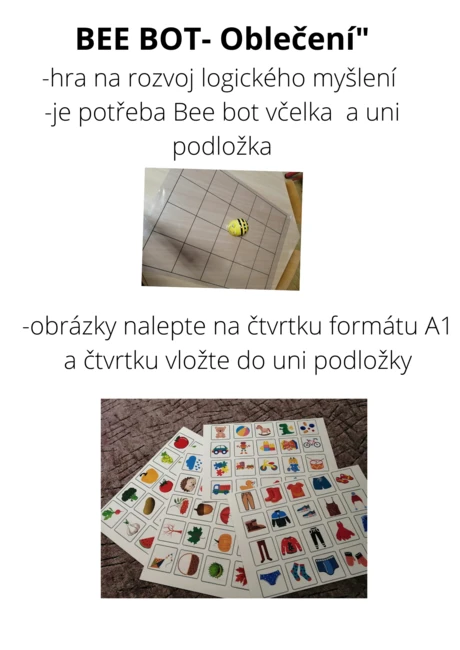 Bee bot -OBLEČENÍ