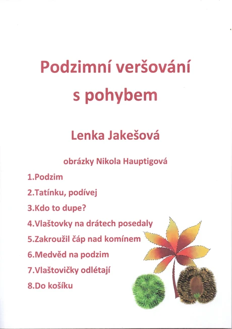 Výukový materiál Podzimní veršování s pohybem