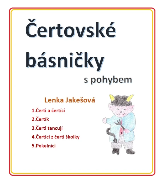 Výukový materiál Čertovské básničky s pohybem