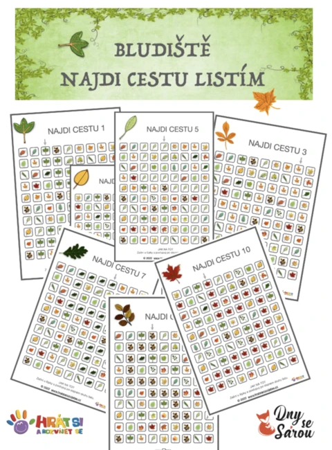 Bludiště - LISTY