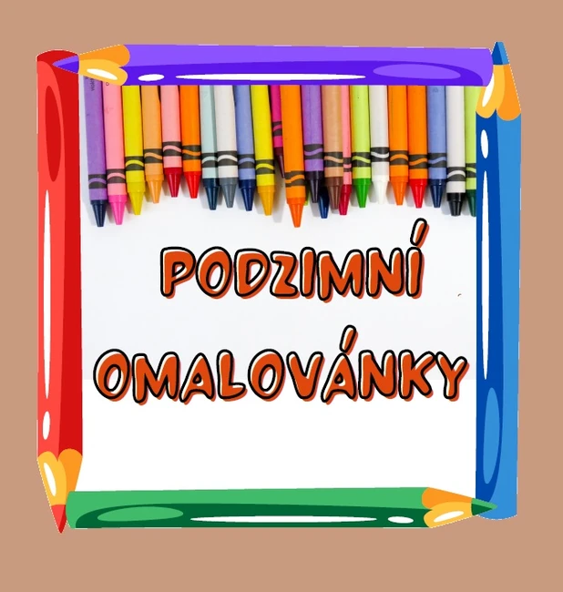 PODZIMNÍ tematické OMALOVÁNKY