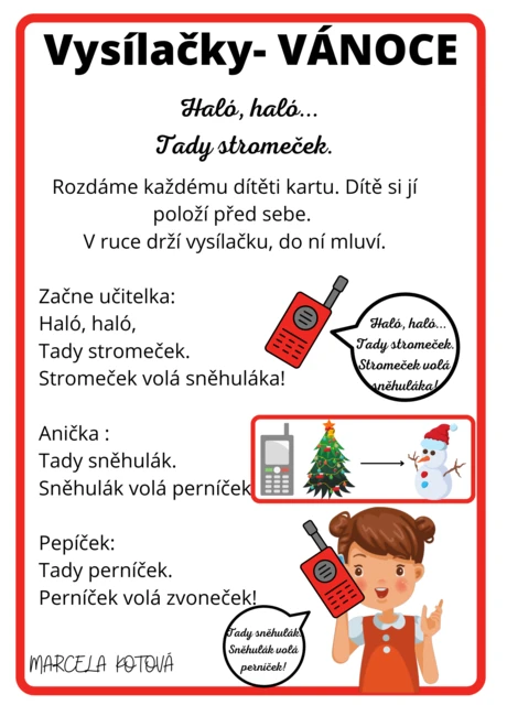 HRA VYSÍLAČKY-VÁNOCE