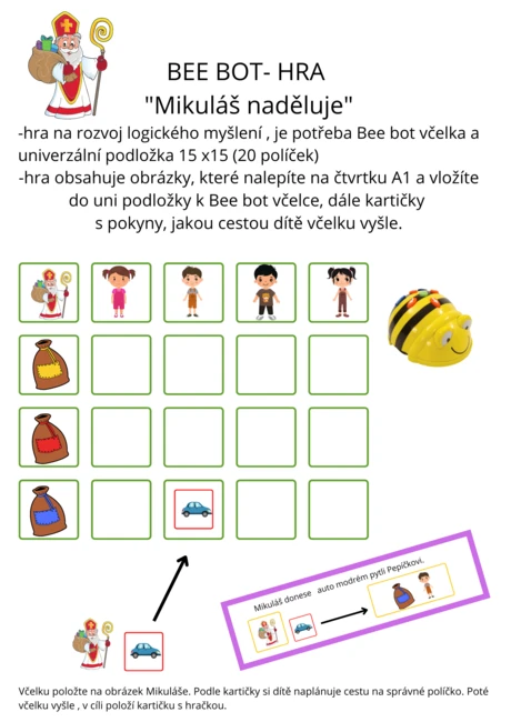 Bee bot -MIKULÁŠ NADĚLUJE