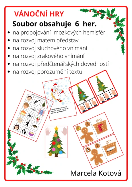 VÁNOČNÍ HRY