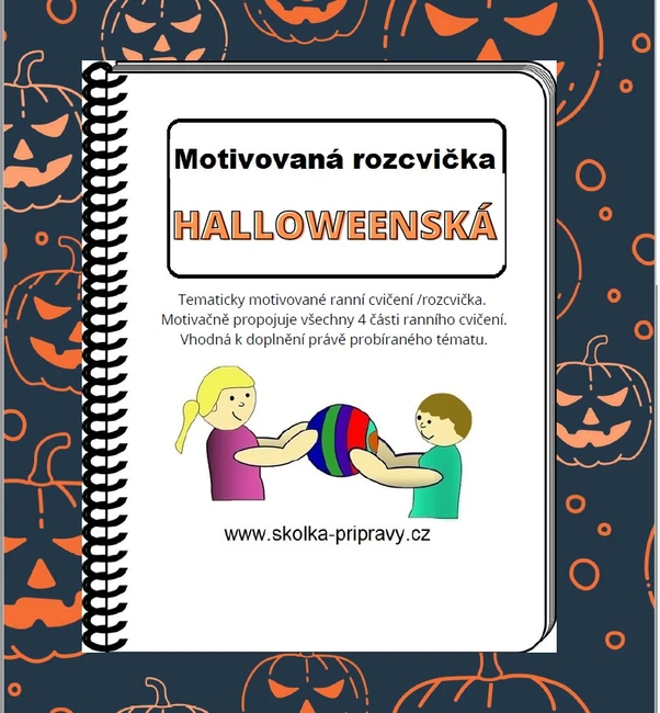 Motivované cvičení "HALLOWEENSKÁ rozcvička"