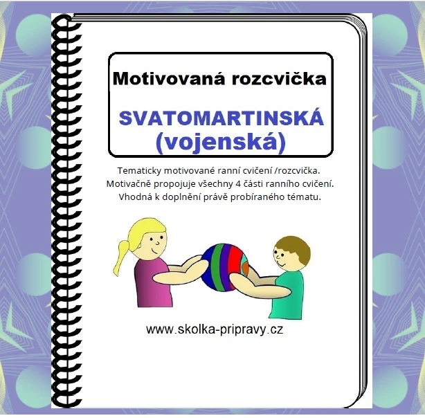 Motivované cvičení "SVATOMARTINSKÁ ROZCVIČKA 2."