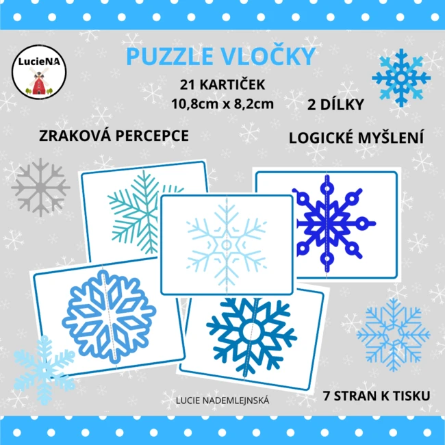 PUZZLE VLOČKY
