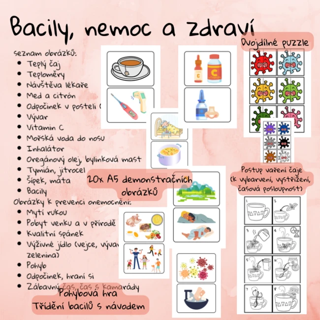 Bacily, nemoc a zdraví