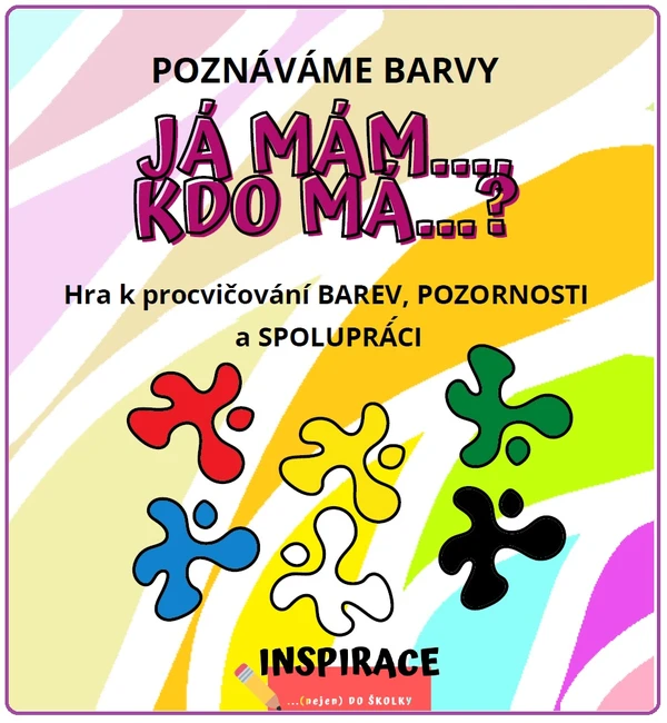 JÁ mám, KDO má... barvu? (zdarma)