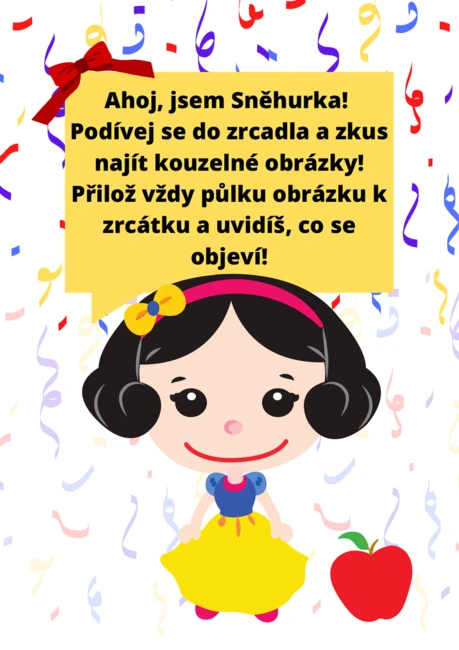 karneval, pohádky - aktivity