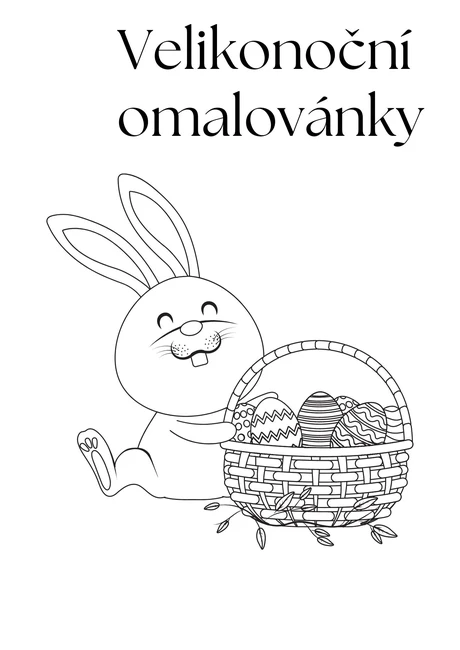 Velikonoční omalovánky