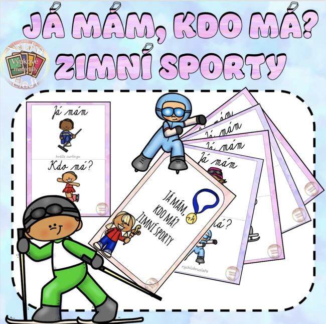 JÁ MÁM, KDO MÁ? - ZIMNÍ SPORTY