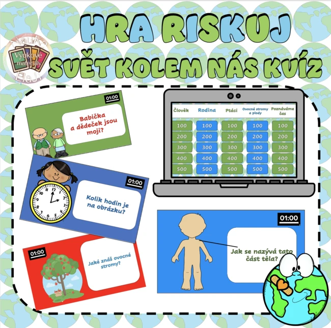 HRA RISKUJ - SVĚT KOLEM NÁS🌏