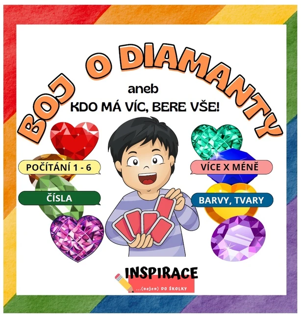 Karetní hra: BOJ O DIAMANTY 💎
