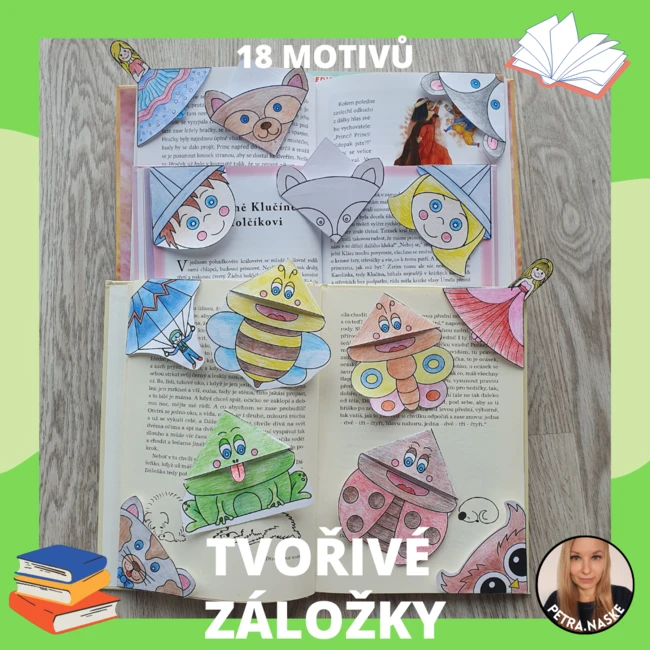 Tvořivé záložky 