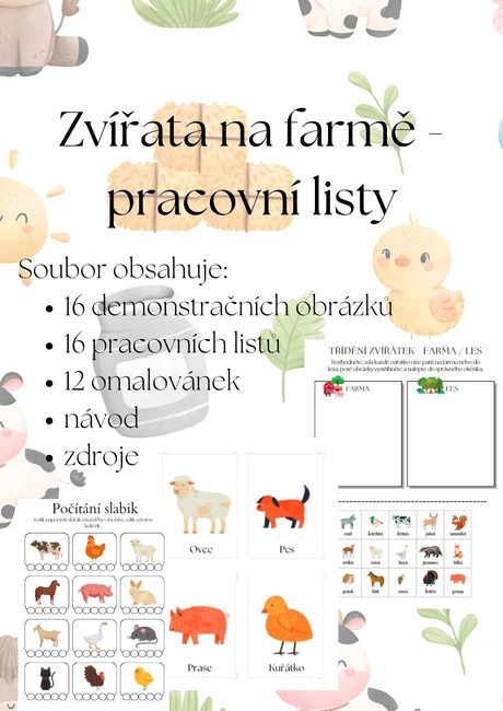 Zvířata na farmě