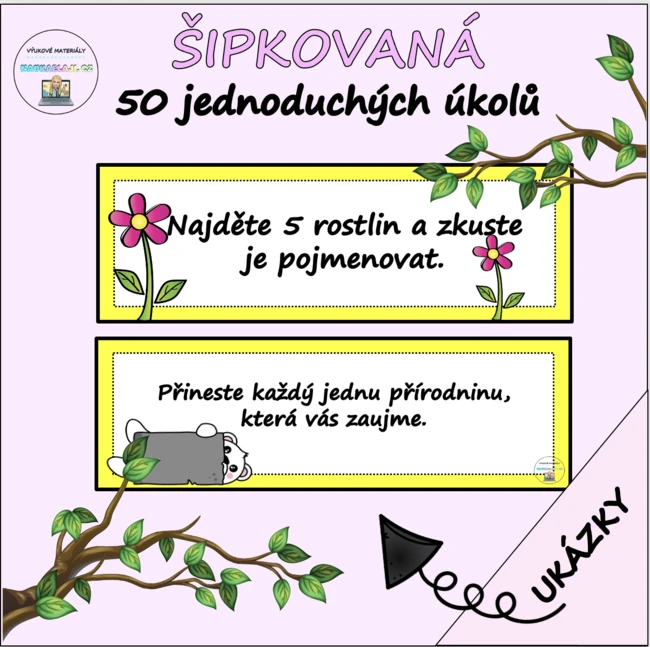 ŠIPKOVANÁ 50 ÚKOLŮ