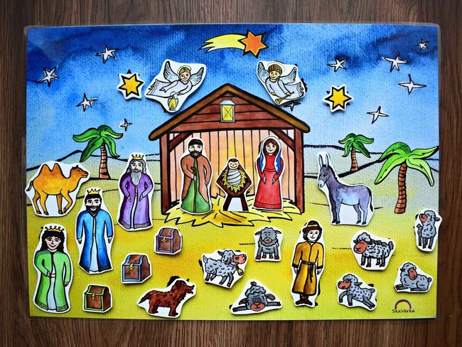 ADVENTNÍ KALENDÁŘ - betlém
