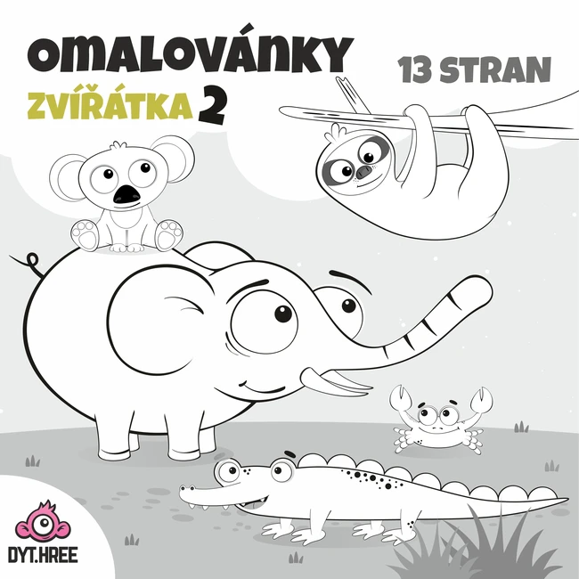 Omalovánky – Zvířátka 2