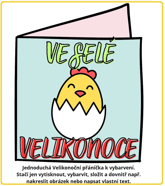Velikonoční přáníčka (zdarma)
