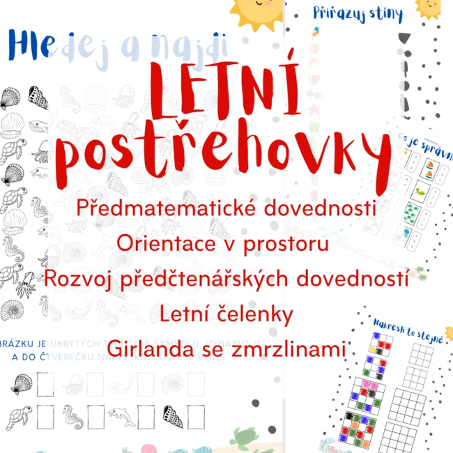 Letní postřehovky a tvoření